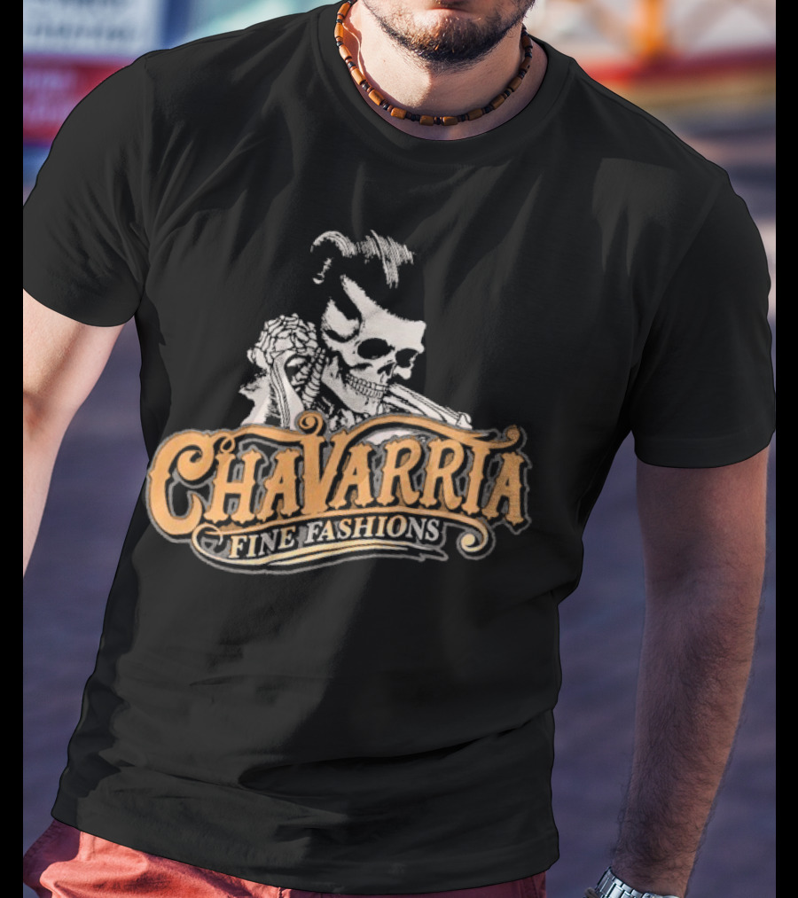 Chavarria Fine Fashions Pomade Skull Style T-Shirt