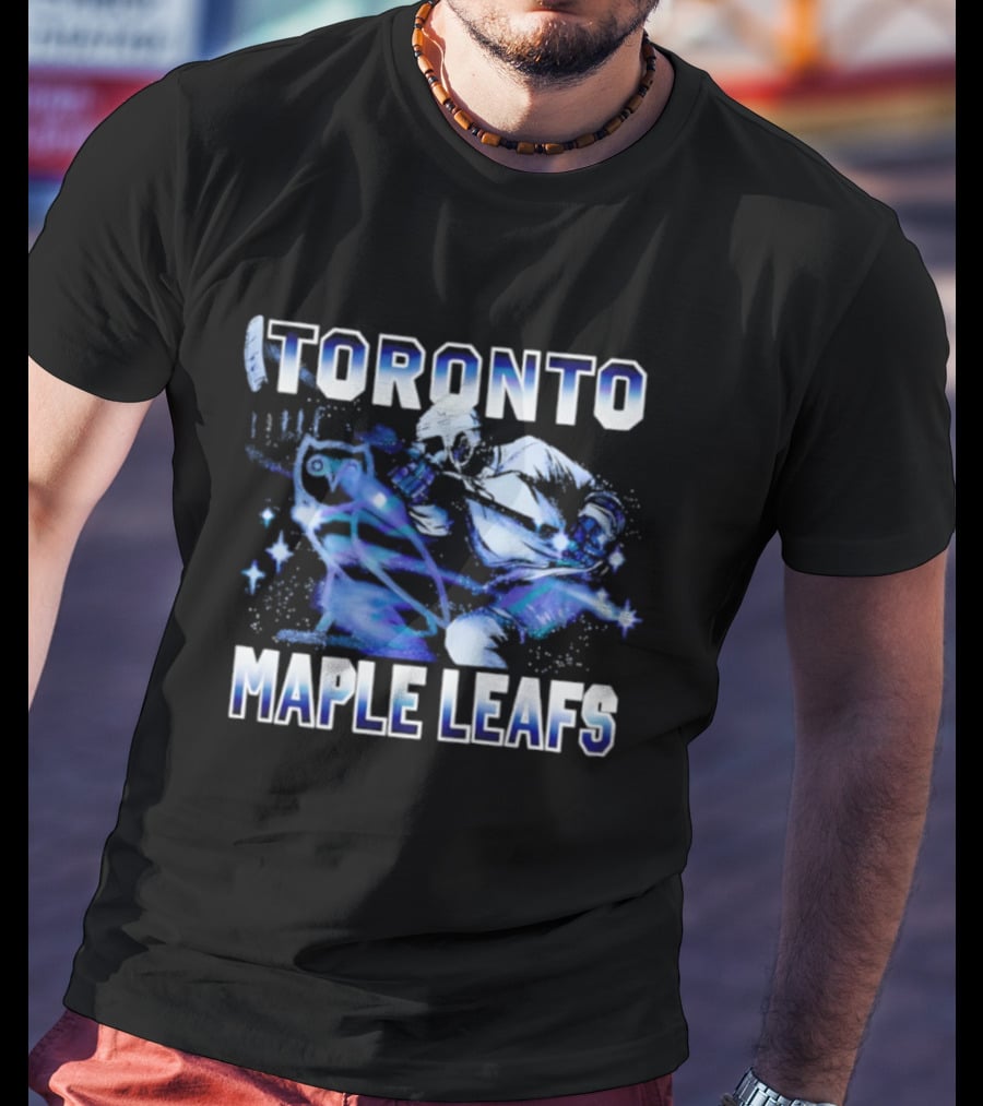 Toronto Maple Leafs OVO X TML Cold As Ice Collaboration T-Shirt