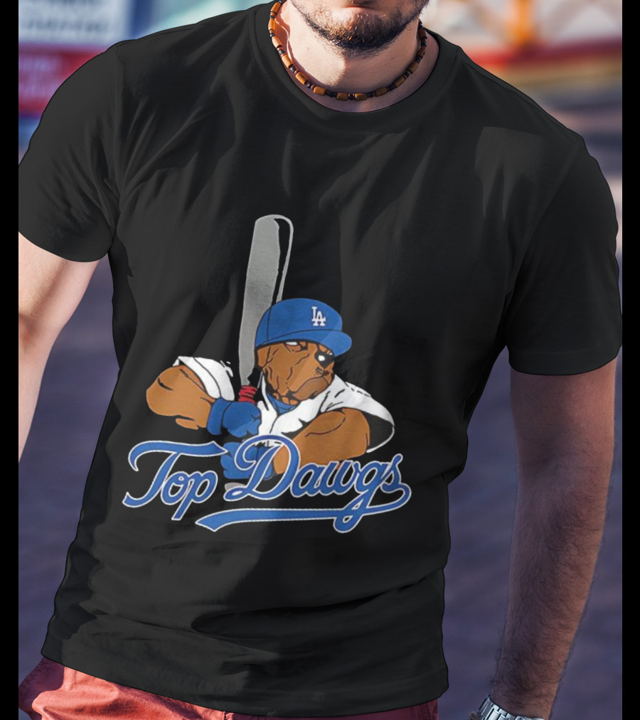 Top Dawgs LA Dodgers 2025 World Series Champion T-Shirt