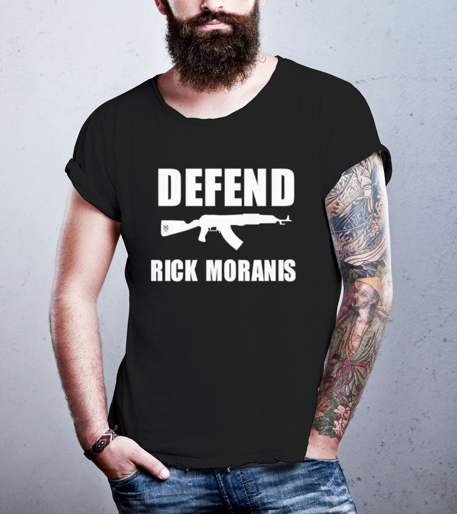 Defend Rick Moranis AK-47 Graphic Statement T-Shirt