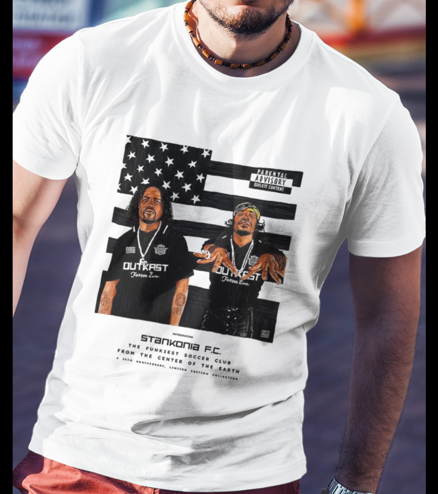 Stankonia Funky Vibes Center Of The Earth Soccer Club T-Shirt