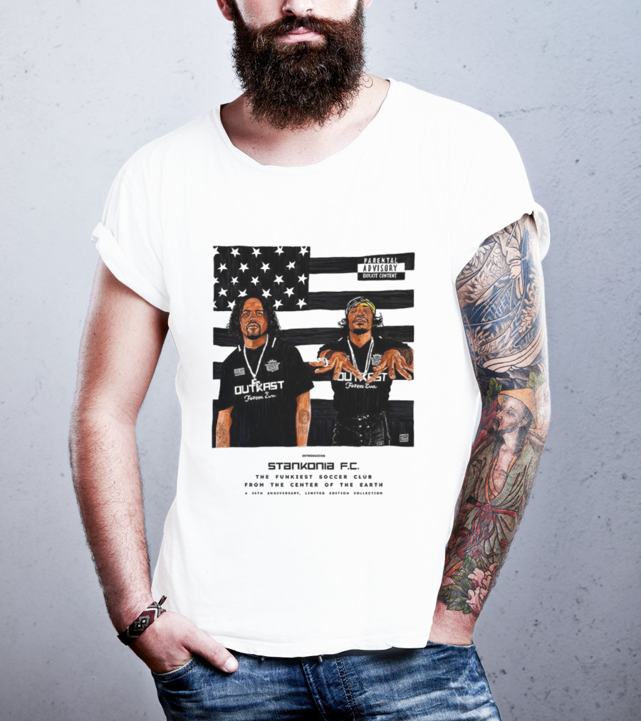 Stankonia Funky Vibes Center Of The Earth Soccer Club T-Shirt
