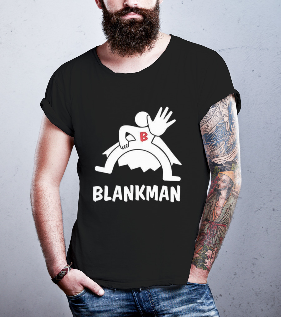 BLANKMAN Superhero B Emblem T-Shirt