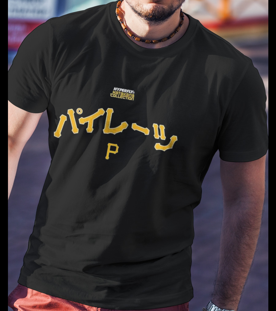 Pittsburgh Pirates Hyperfly Katakana Collection P T-Shirt