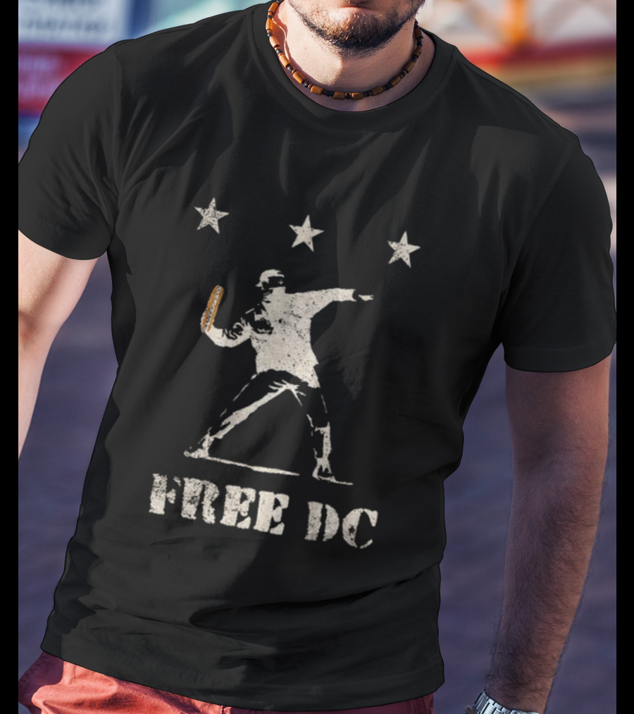 DC Sandwich Thrower Free DC Political Statement T-Shirt