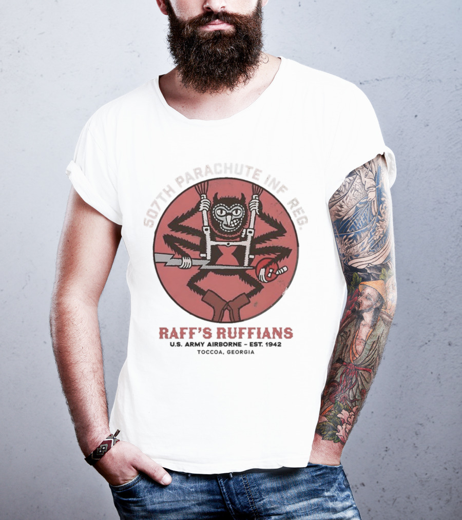 507th Parachute Inf Reg Raff’s Ruffians T-Shirt
