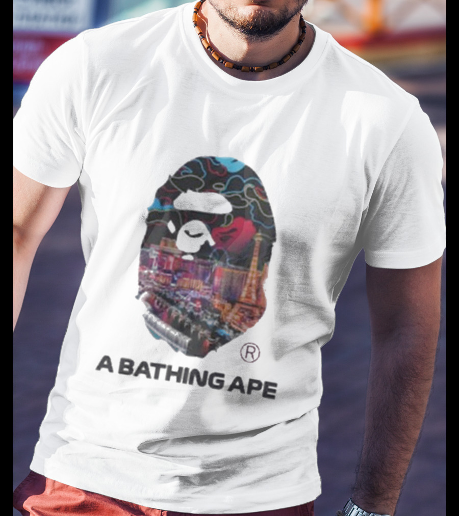 BAPE Formula 1 Las Vegas Grand Prix 2025 A Bathing Ape Collaboration T-Shirt