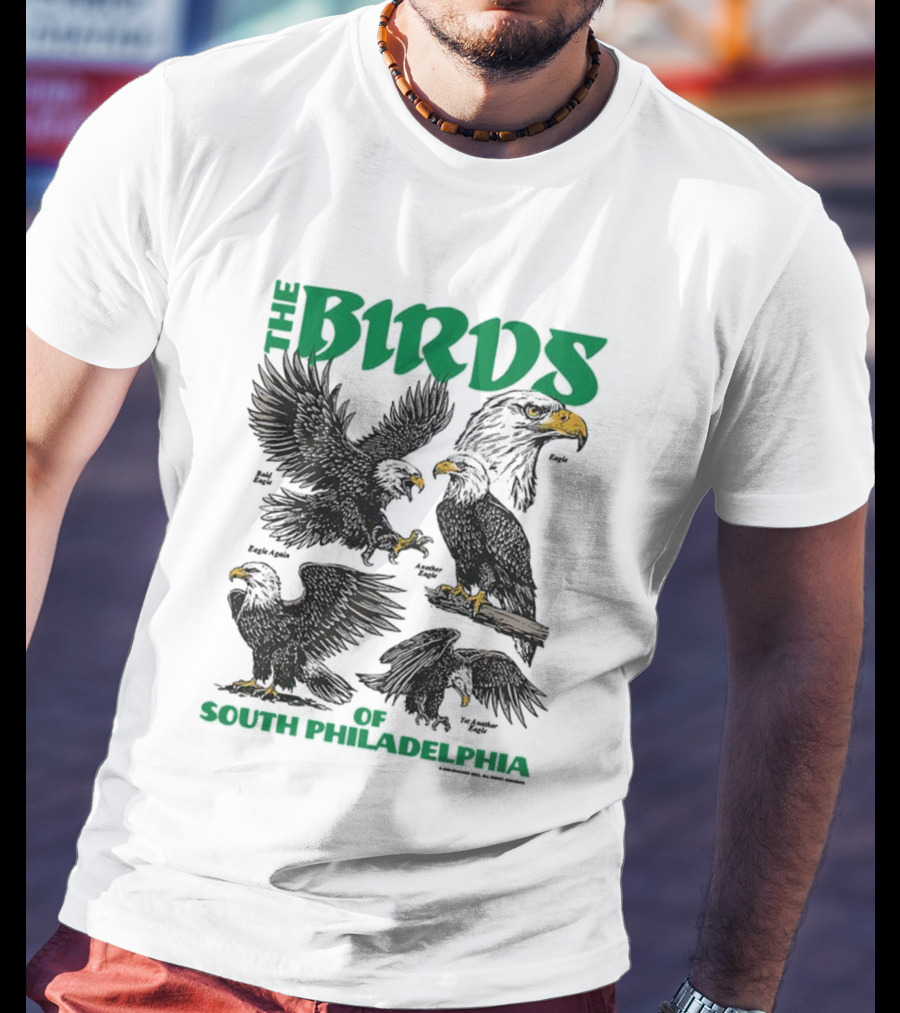 Philadelphia Eagles The Birds Of South Philadelphia Iconic Team Spirit T-Shirt