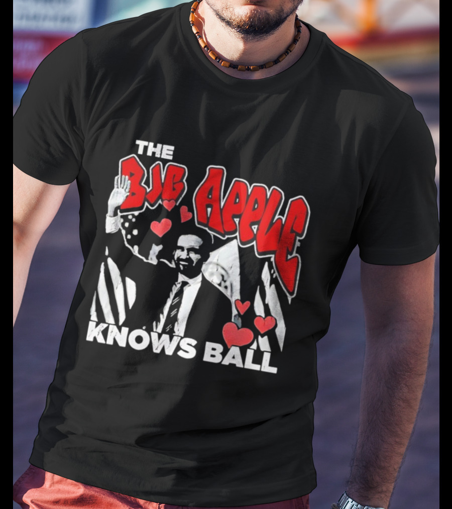 The Big Apple Knows Ball Zohran Mamdani New York City T-Shirt