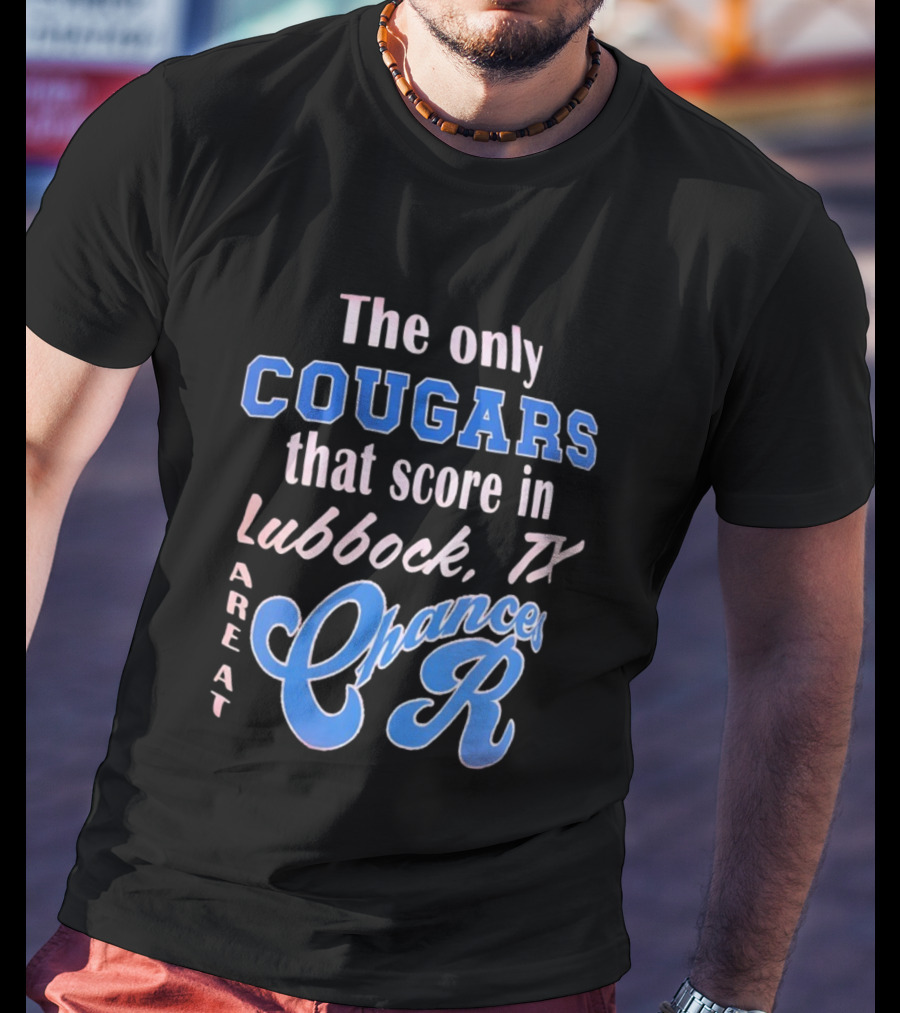 BYU Cougars Score In Lubbock TX At Chances R T-Shirt