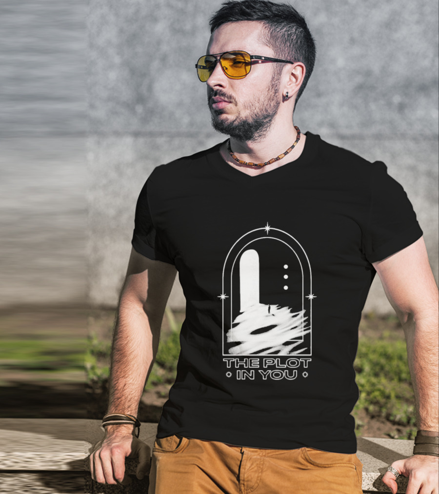 The Plot In You Gate Archway Symbol With Stars T-Shirt