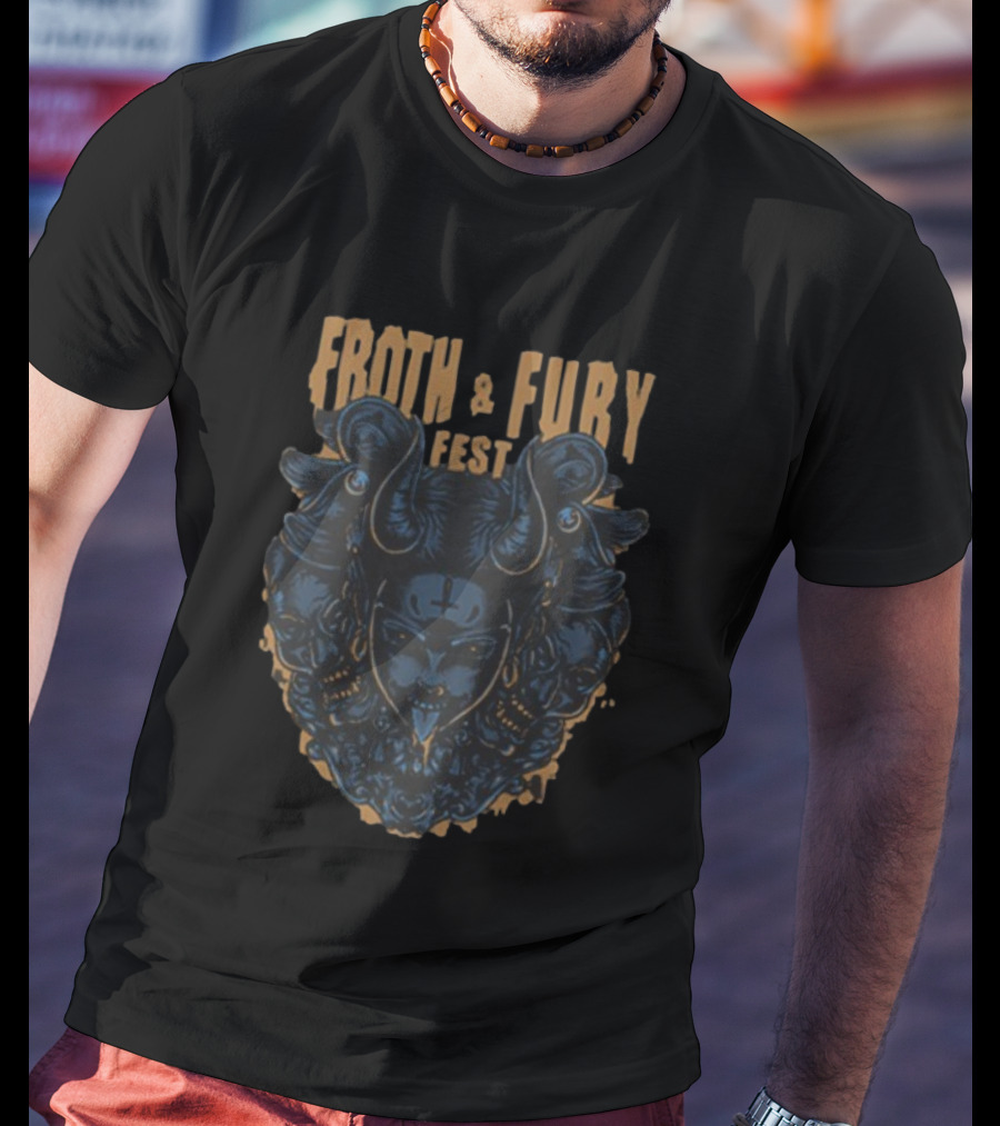 Froth & Fury Fest Yokai Girl Adelaide 2026 T-Shirt