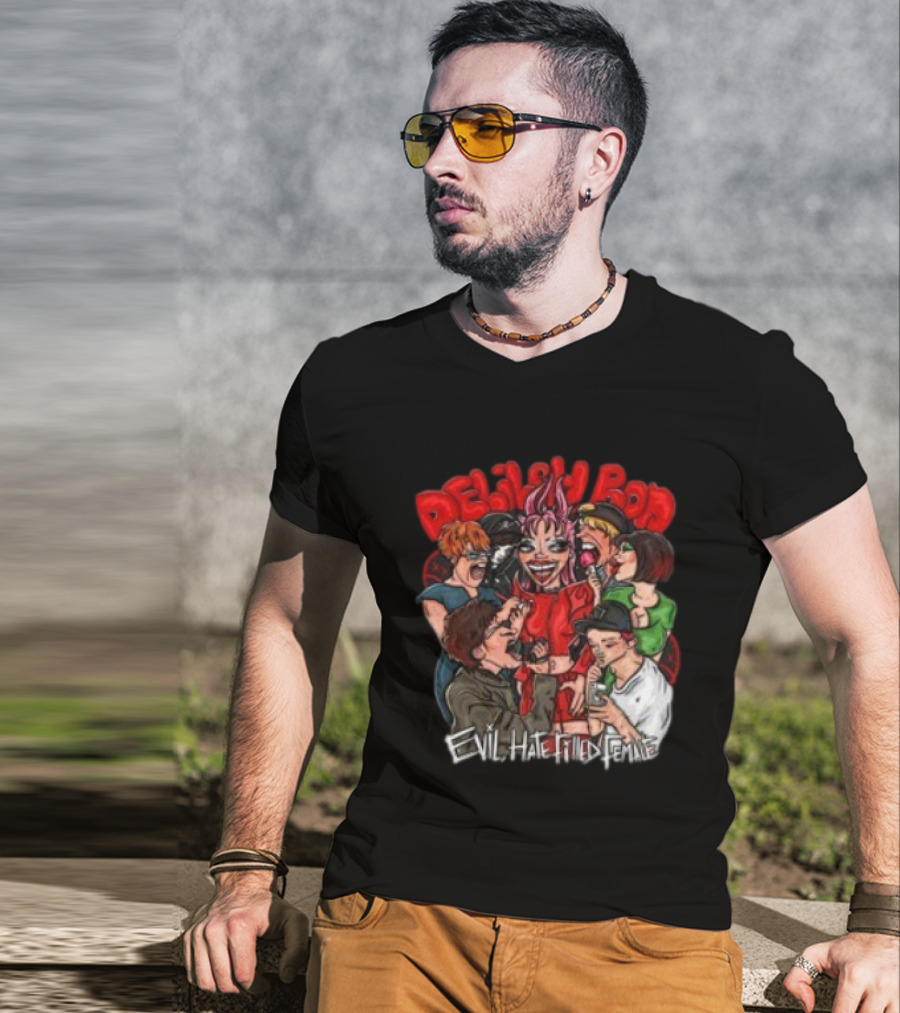 Delilah Bon Evil Hate Filled Female 2024 Tour Characters T-Shirt