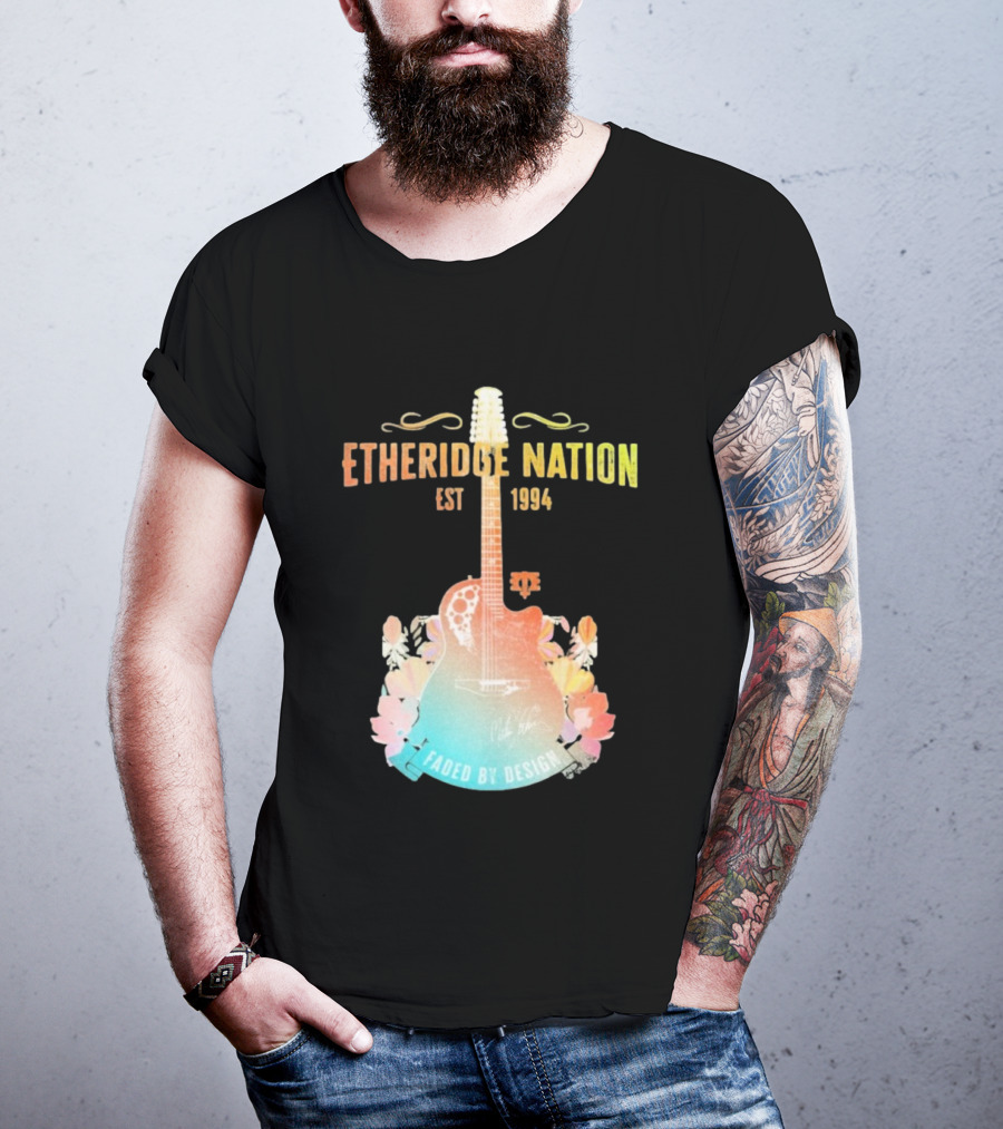 Etheridge Nation Est 1994 Faded By Design T-Shirt