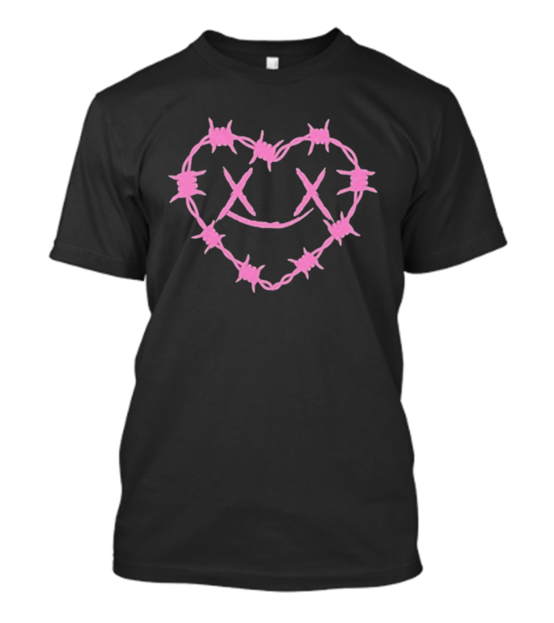 Sorry X Pop Punk Barbed Wire Heart Icon T-Shirt