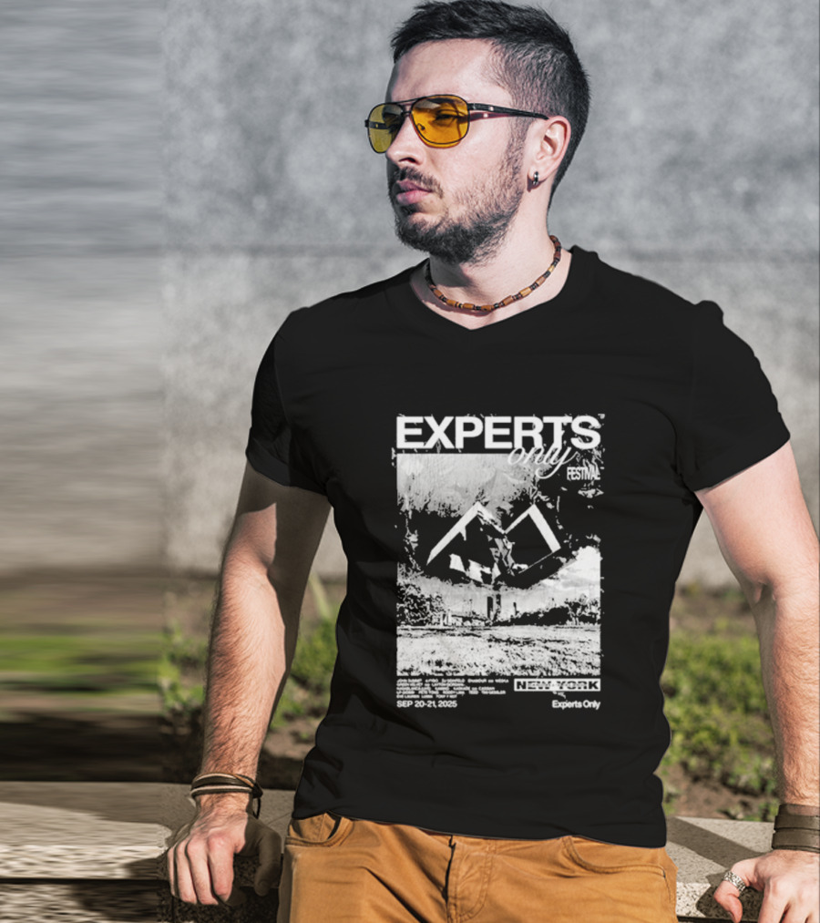 Experts Only John Summit New York Music Festival September 2023 T-Shirt