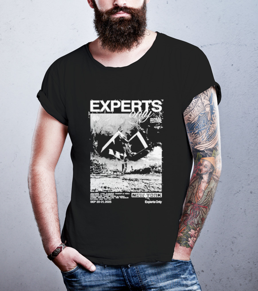 Experts Only John Summit New York Music Festival September 2023 T-Shirt