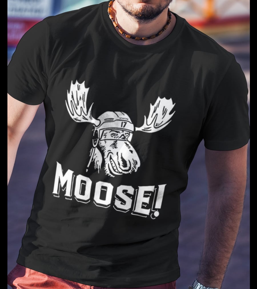 Moose Mikko Rantanen Hockey Fan Apparel T-Shirt