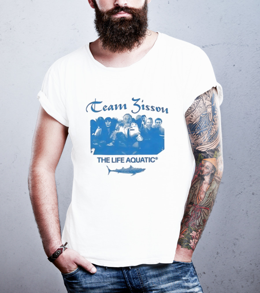 Team Zissou The Life Aquatic Crew Members Adventure T-Shirt
