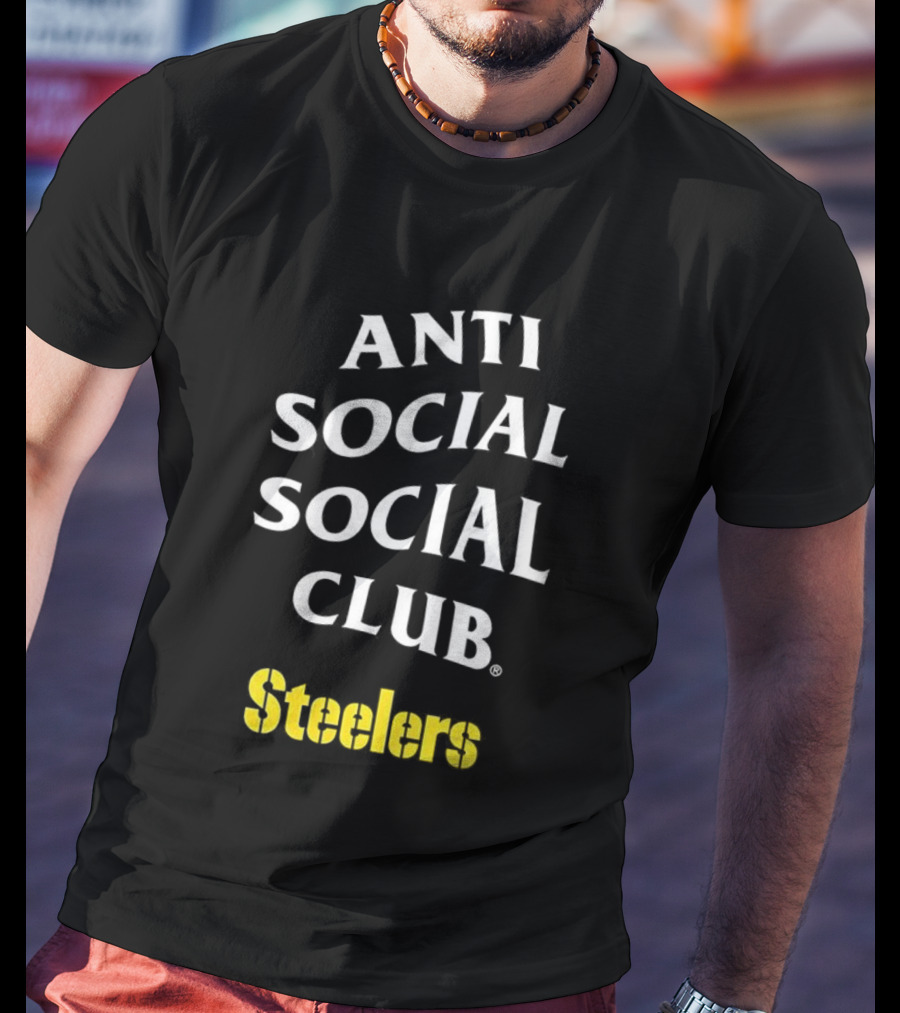 Anti Social Social Club Steelers T-Shirt