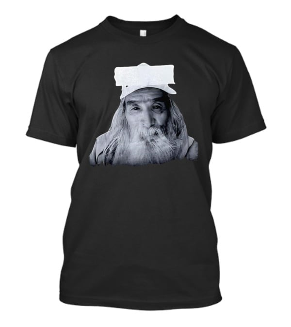 Fujimotosan Fuji Face Iconic Long White Beard And Cap T-Shirt