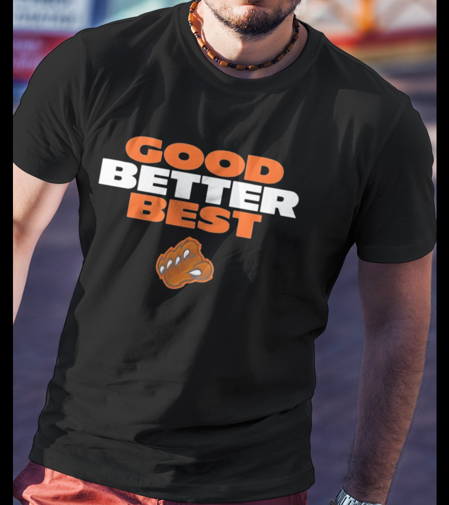 Good Better Best Vintage Chicago Bears Football NFL T-Shirt