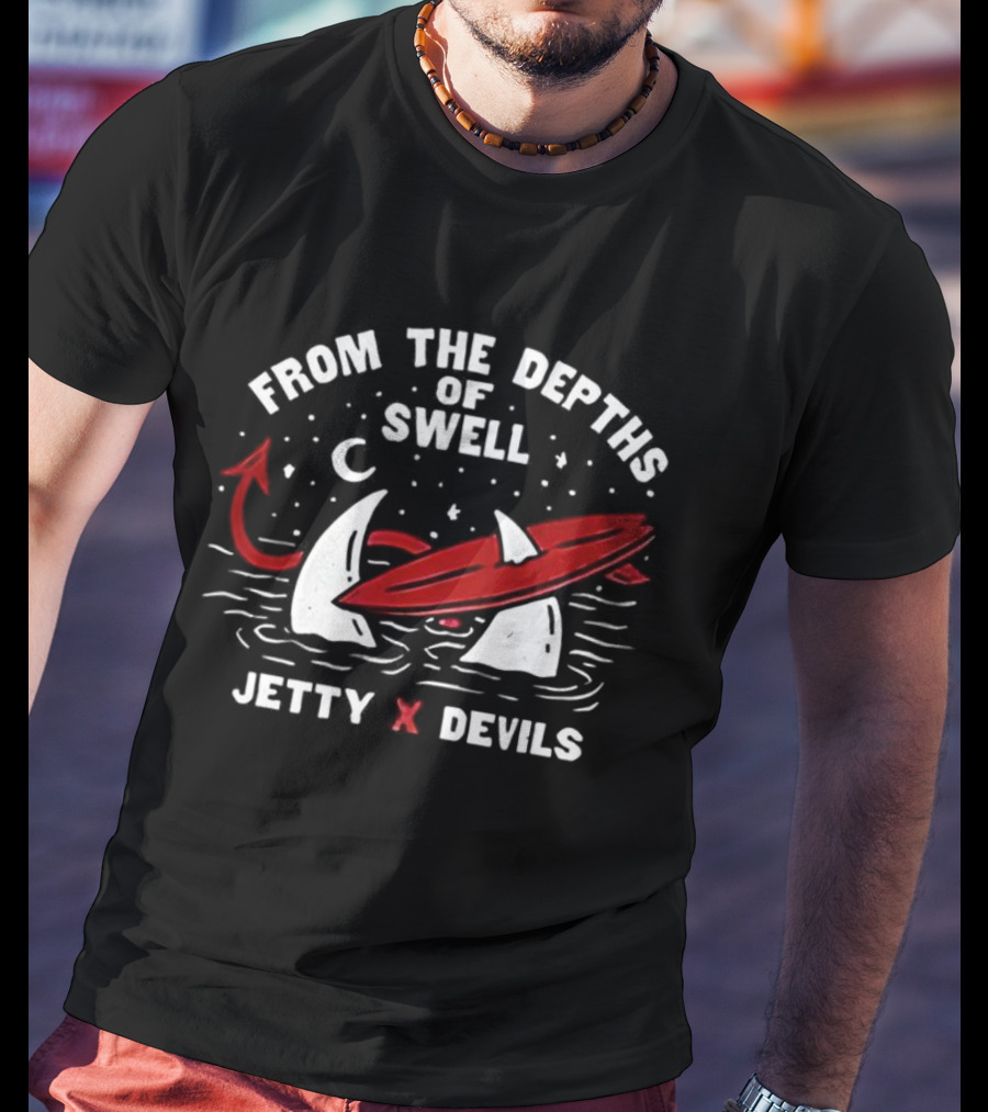 From The Depths Of Swell Jetty X Devils T-Shirt