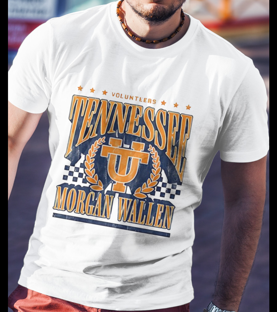 Tennessee Volunteers Morgan Wallen UT Logo T-Shirt