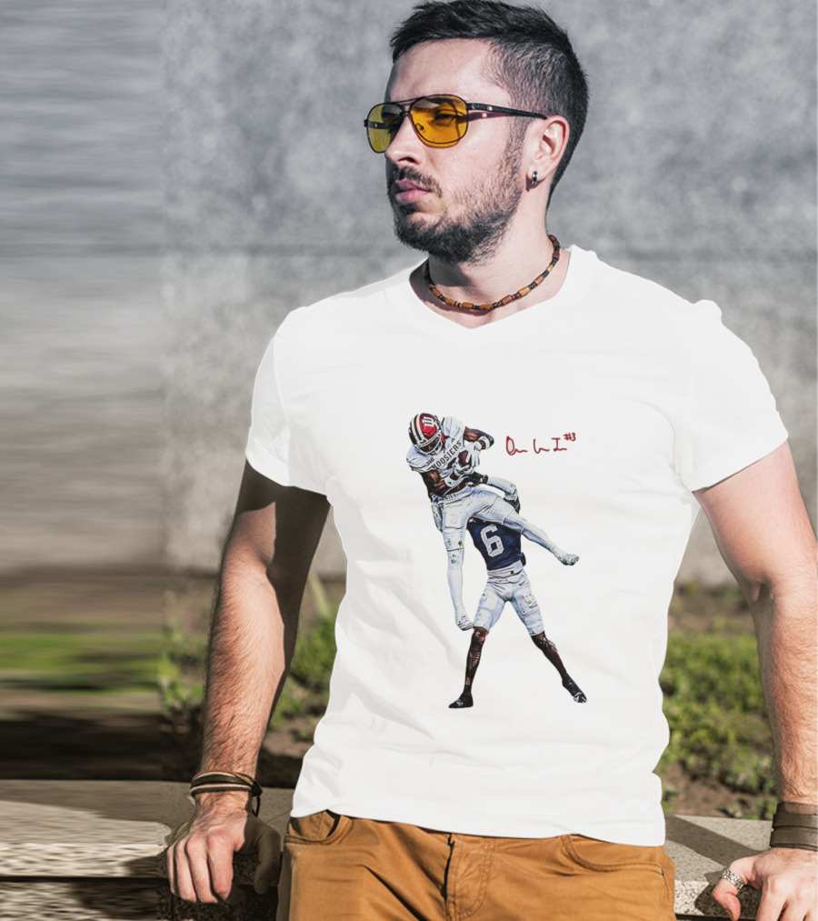 Omar Cooper Jr Indiana Hoosiers Football Catch Moment T-Shirt