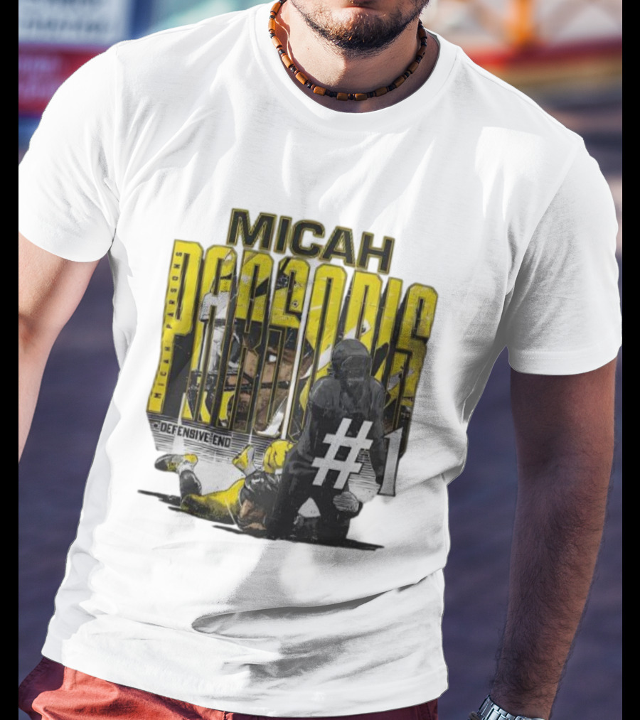 Micah Parsons Defensive End Number 1 T-Shirt