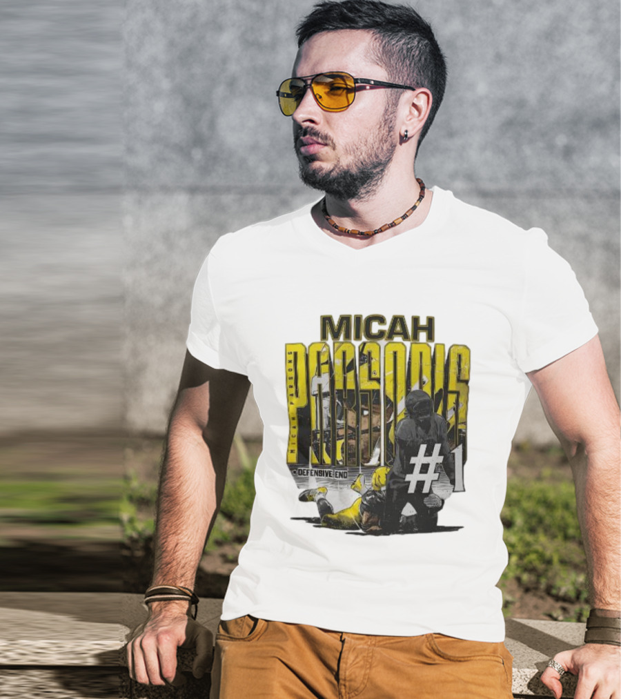 Micah Parsons Defensive End Number 1 T-Shirt