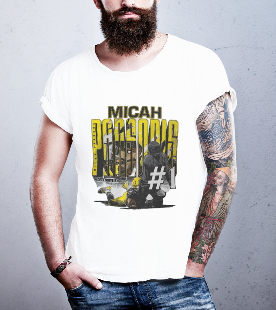 Micah Parsons Defensive End Number 1 T-Shirt