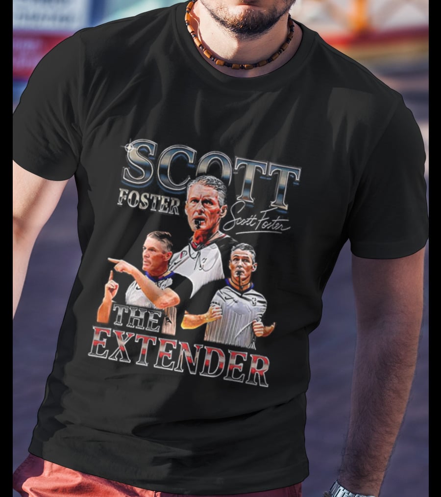 Scott Foster The Extender Signature Cleveland Cavs T-Shirt