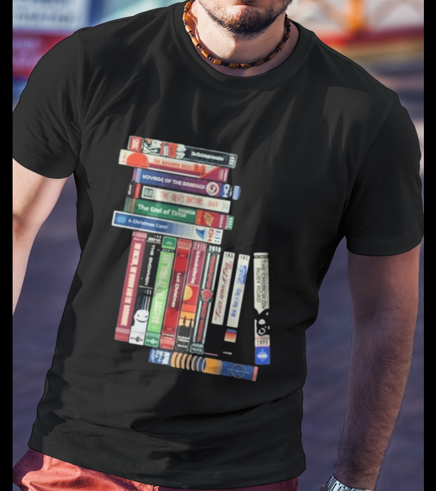 Doctor Who Voyage Of The Damned The Next Doctor End Of Time Christmas Carol Classic VHS Collection T-Shirt