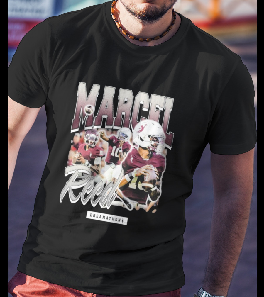 Marcel Reed Dreamathon Football Quarterback Number 10 T-Shirt