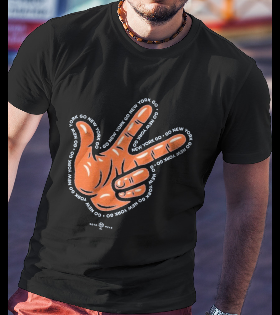 New York Knicks Go 3PT Hand Gesture Celly T-Shirt