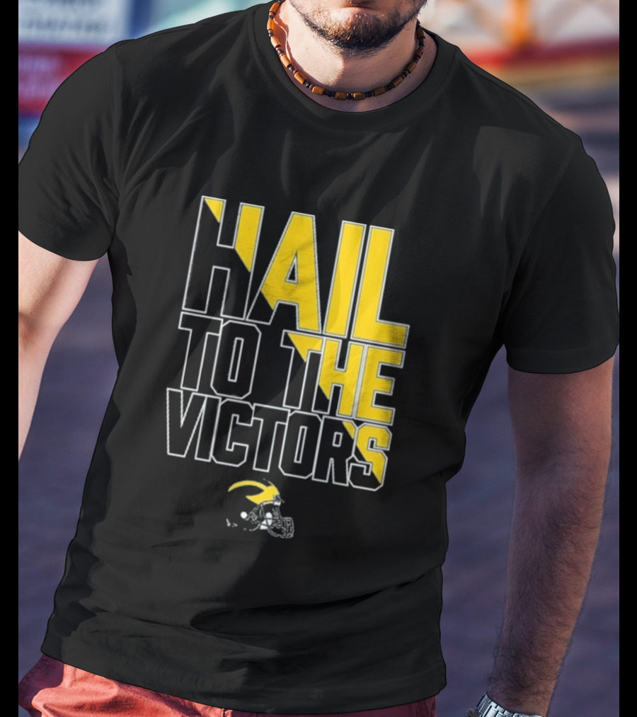 Michigan Wolverines Hail To The Victors T-Shirt