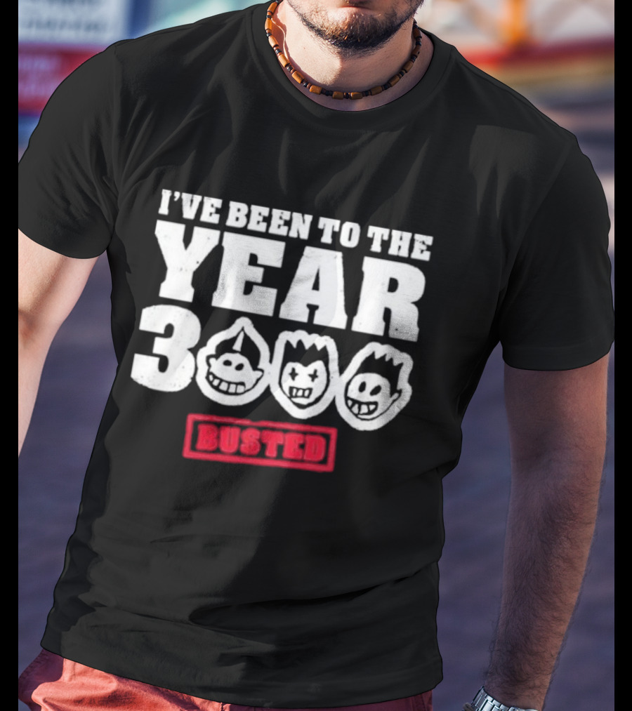 I’ve Been To The Year 3000 Busted Faces T-Shirt