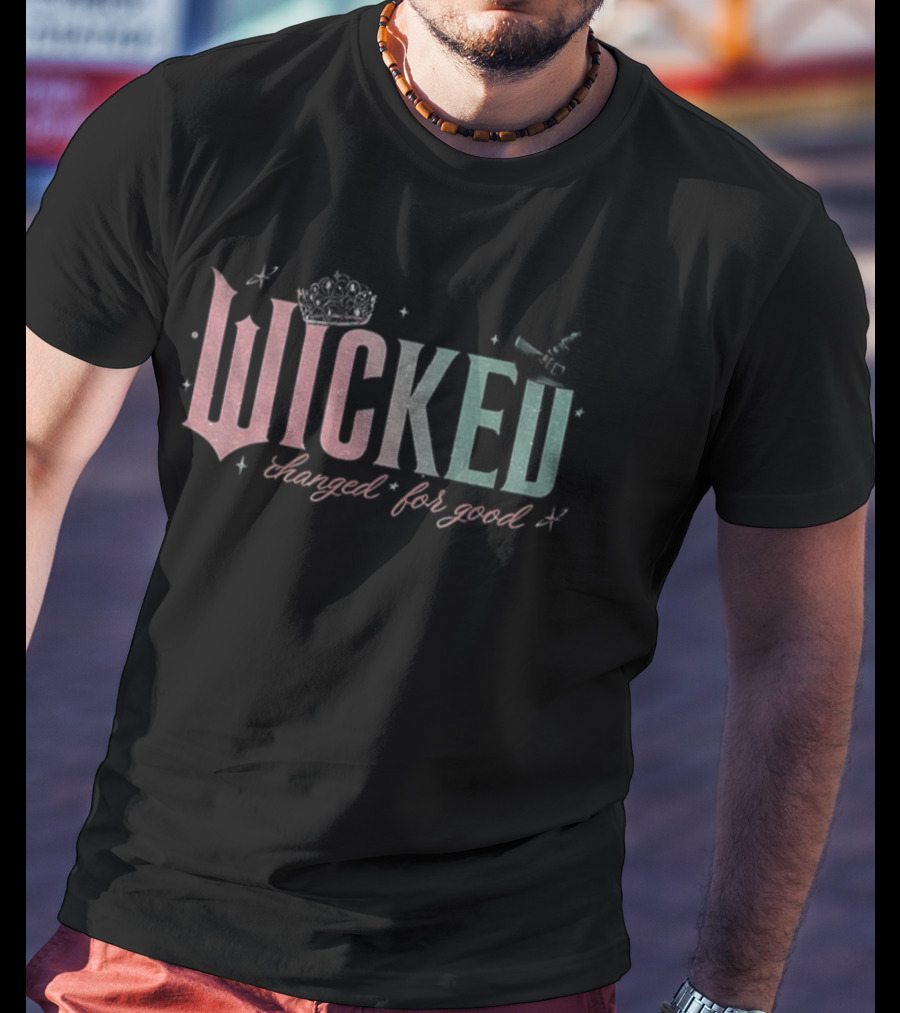Wicked Changed For Good Merry Christmas Book Holiday T-Shirt