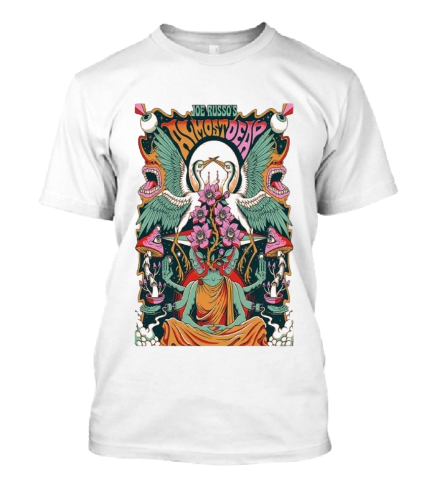 Joe Russo's Almost Dead Psychedelic Art November 13-14-15 2025 Shows T-Shirt
