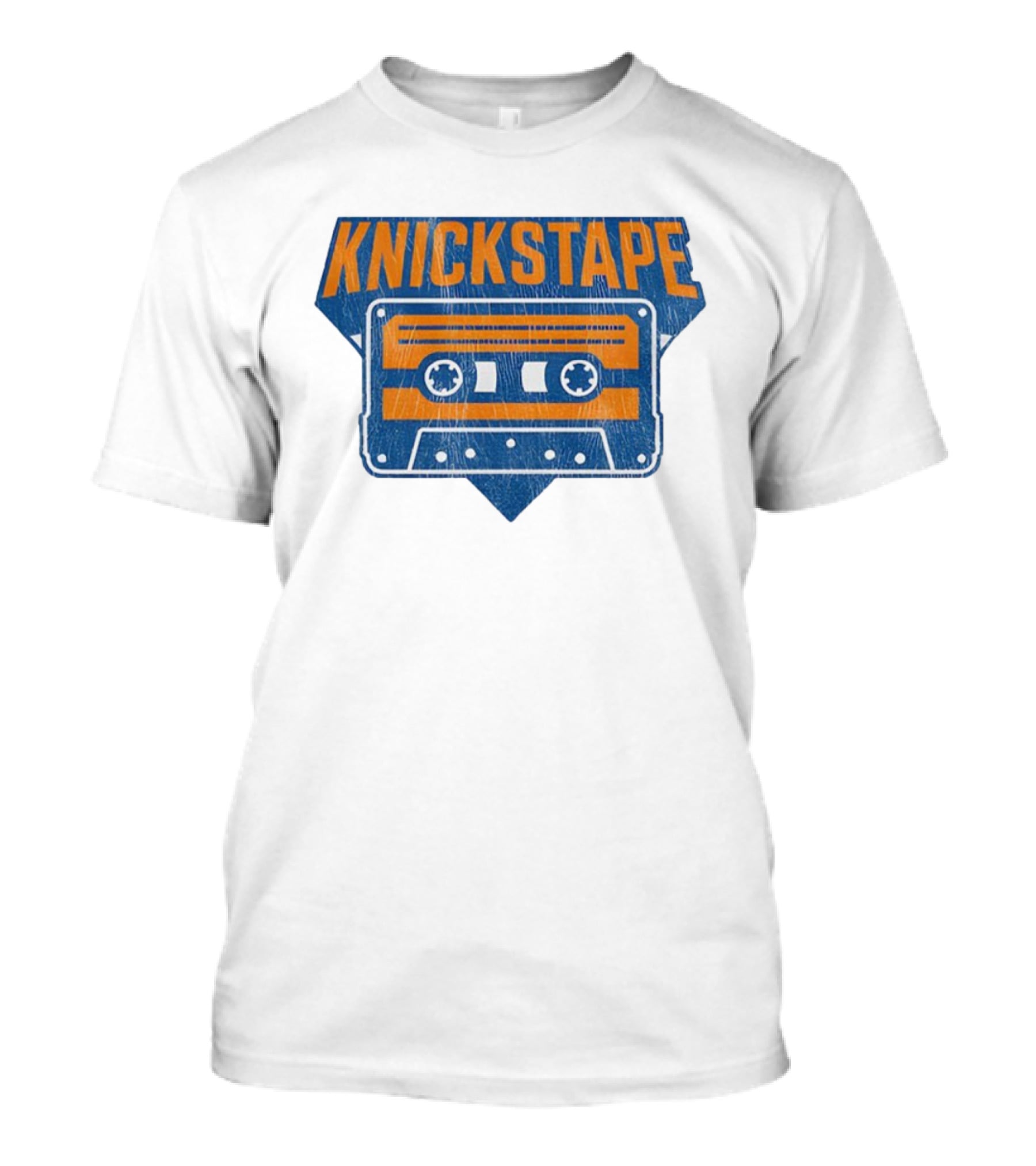 Knickstape Cassette New York Knicks Retro Fan Gear T-Shirt