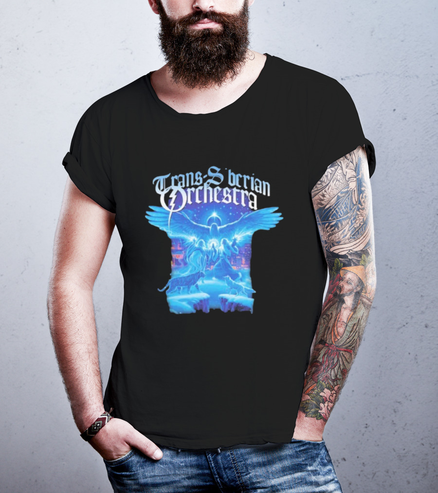 Trans-Siberian Orchestra Winter Wizards Angelic Magic Scene T-Shirt