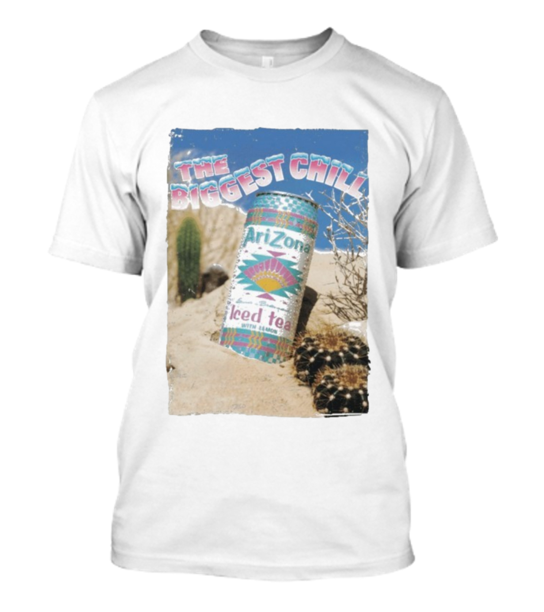 Arizona Iced Tea The Biggest Chill Desert Cactus Can T-Shirt