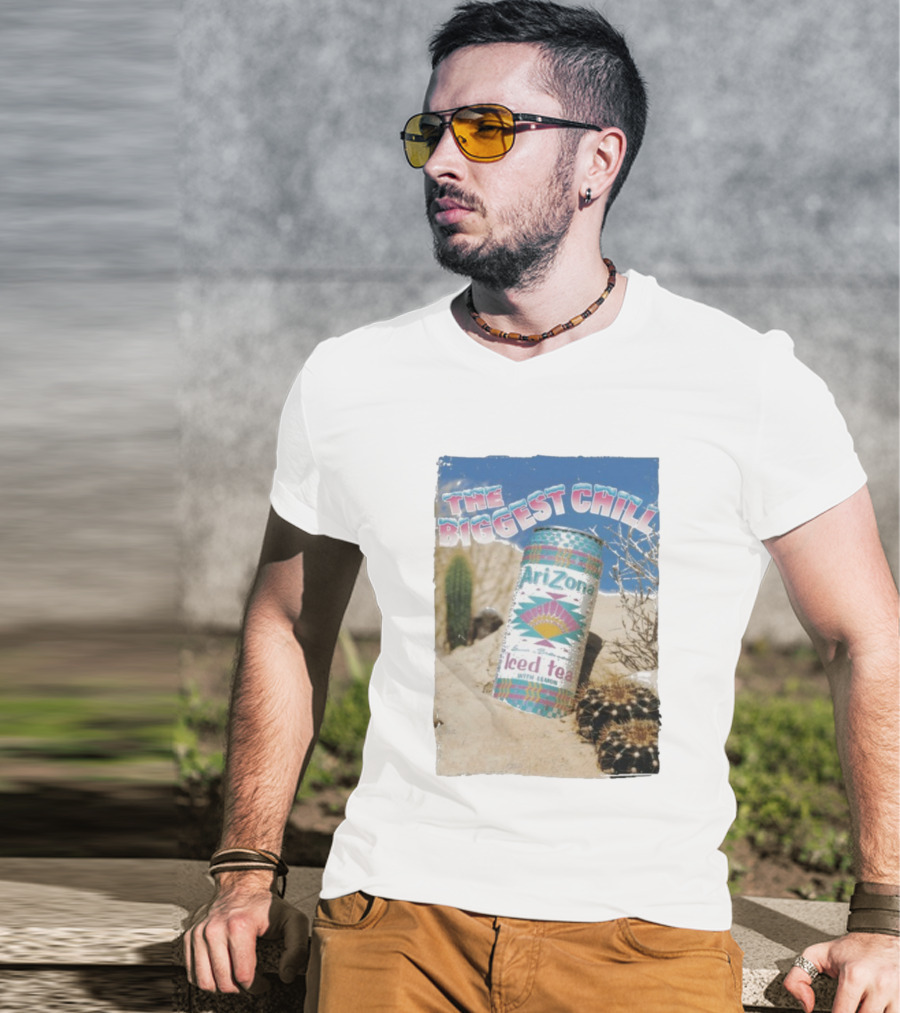 Arizona Iced Tea The Biggest Chill Desert Cactus Can T-Shirt