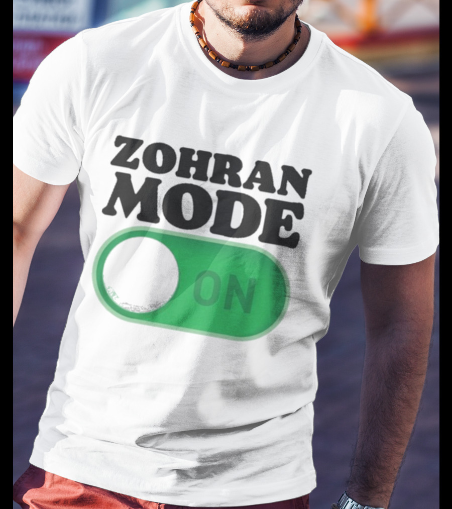 Zohran Mode On Switch Graphic T-Shirt