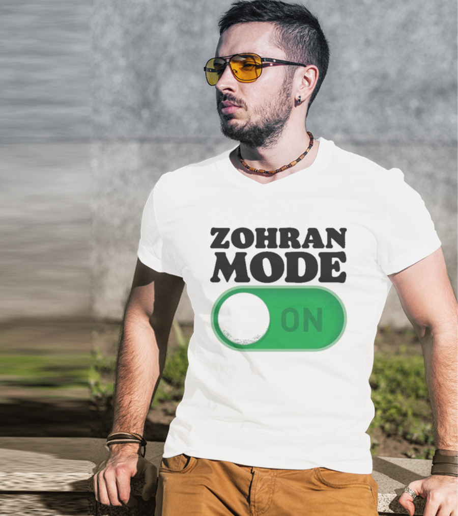 Zohran Mode On Switch Graphic T-Shirt