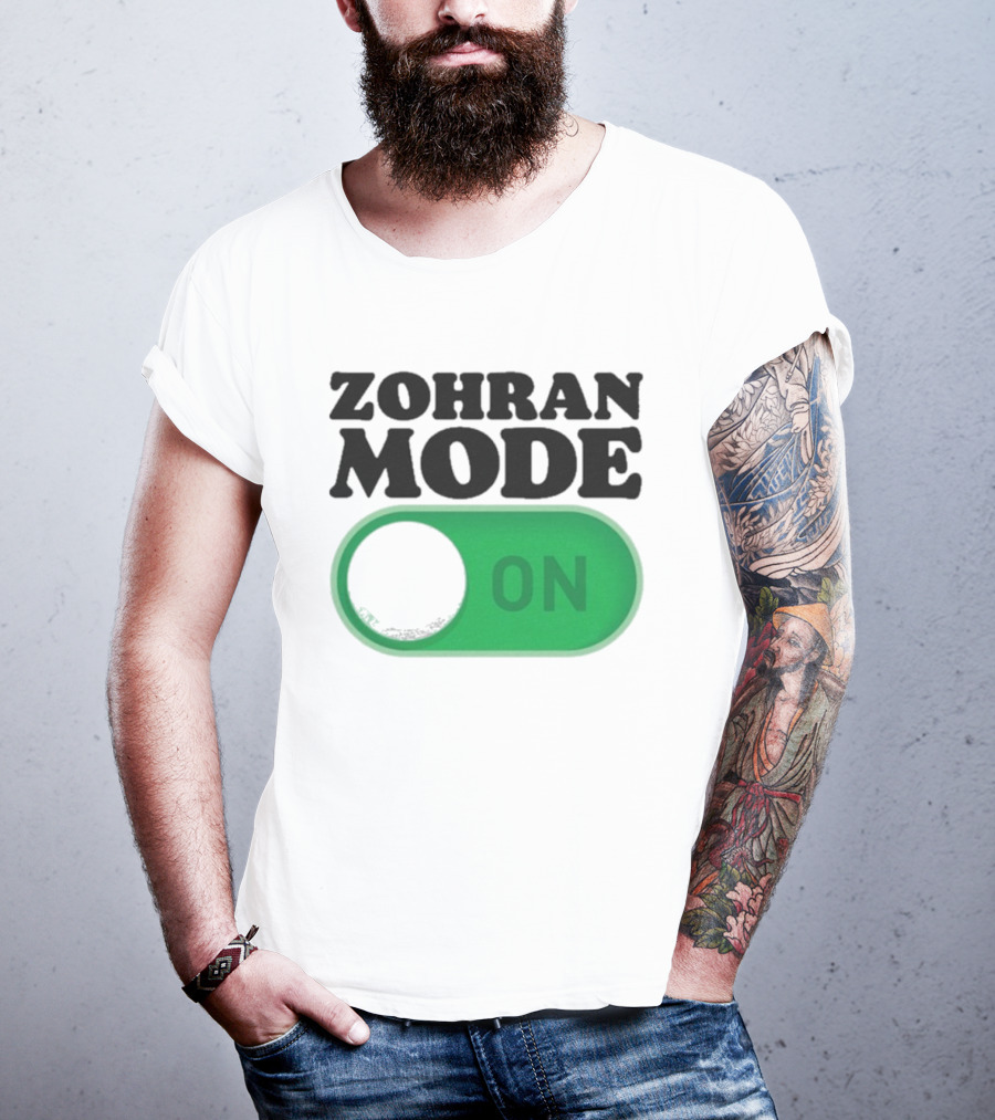 Zohran Mode On Switch Graphic T-Shirt