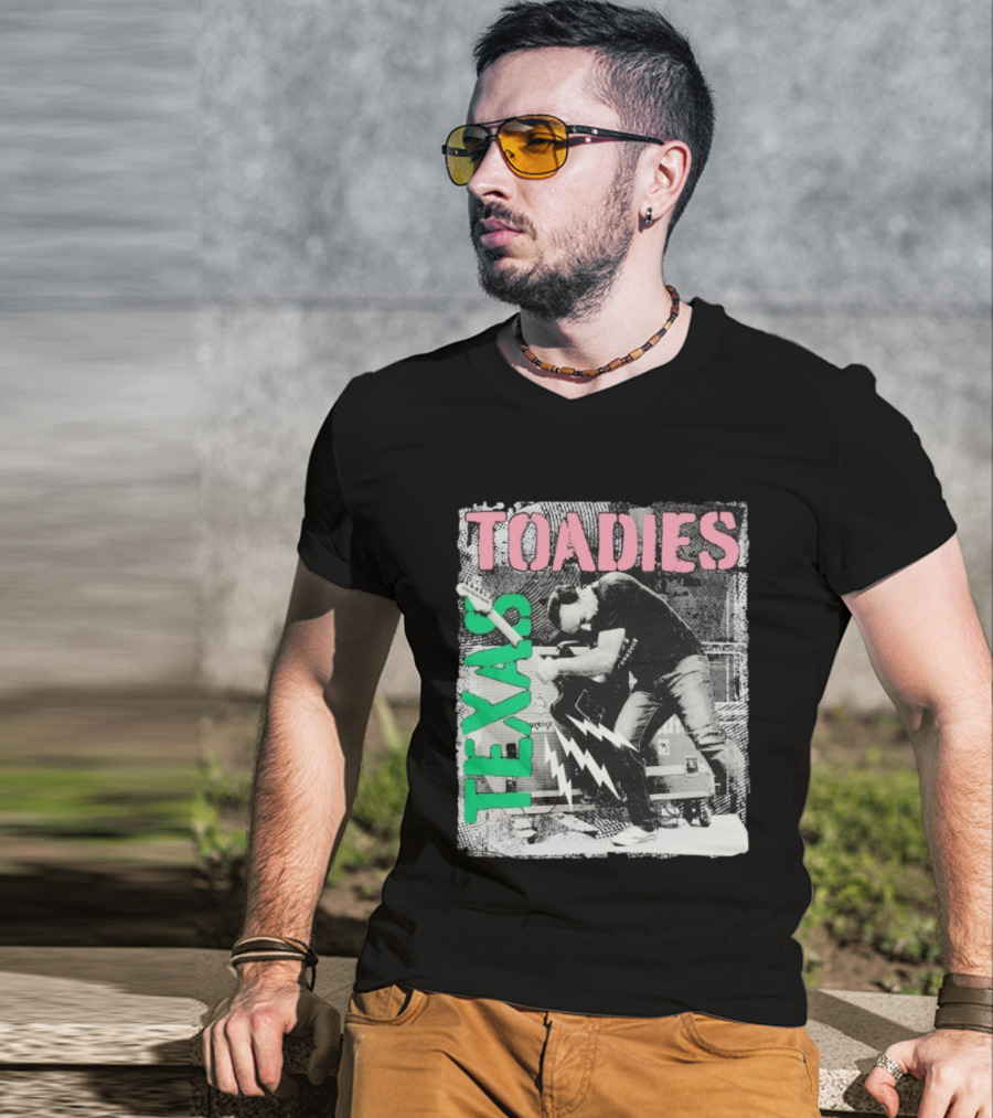 Toadies Texas Rock Band Electric Performance T-Shirt
