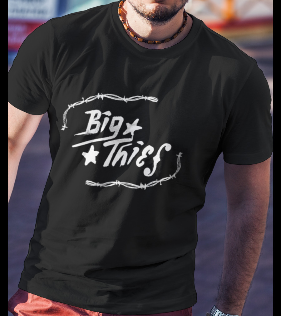 Big Thief Barbed Wire Stars T-Shirt