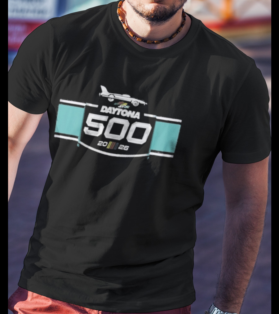 Daytona International Speedway 2026 Daytona 500 Checkered Flag Sports T-Shirt